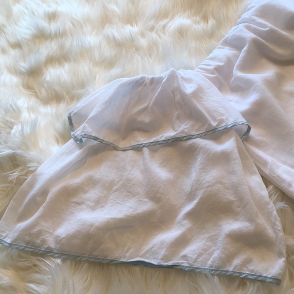 NWT 1. State High Tide Off-Shoulder Ruffle Top - Picture 6 of 7